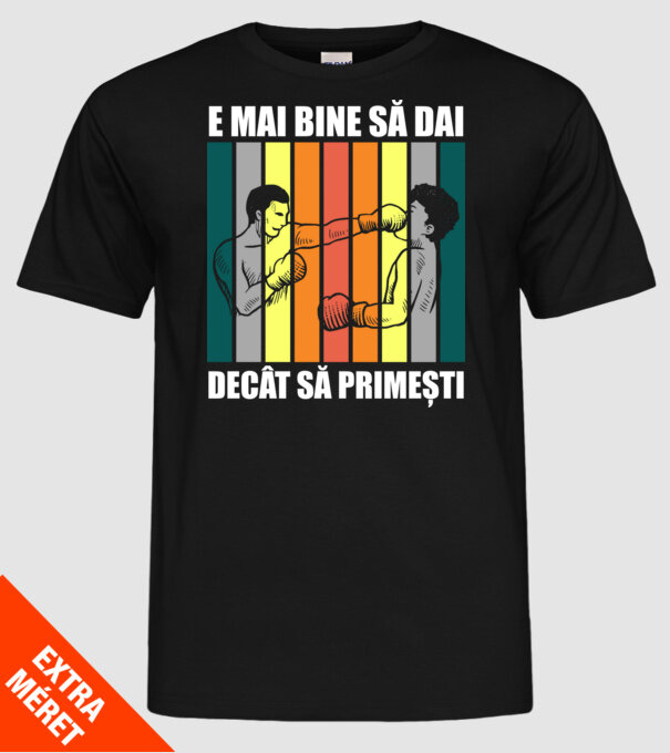 E mai bine să dai decât să primești model negru pe tricou