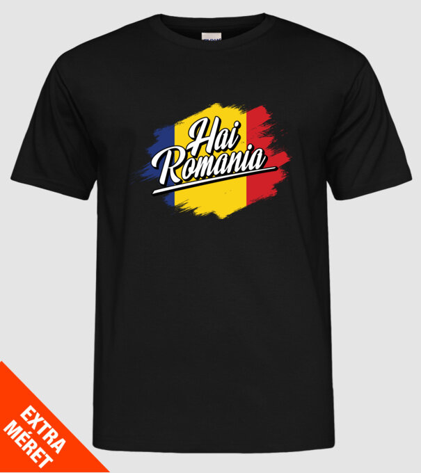 Inscripție cu steag model negru pe tricou