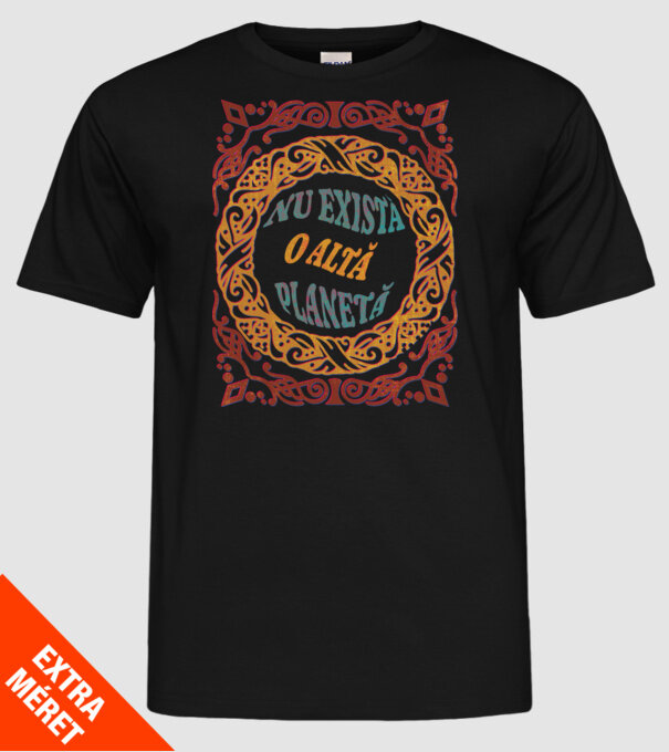 Nu există o altă planetă model negru pe tricou