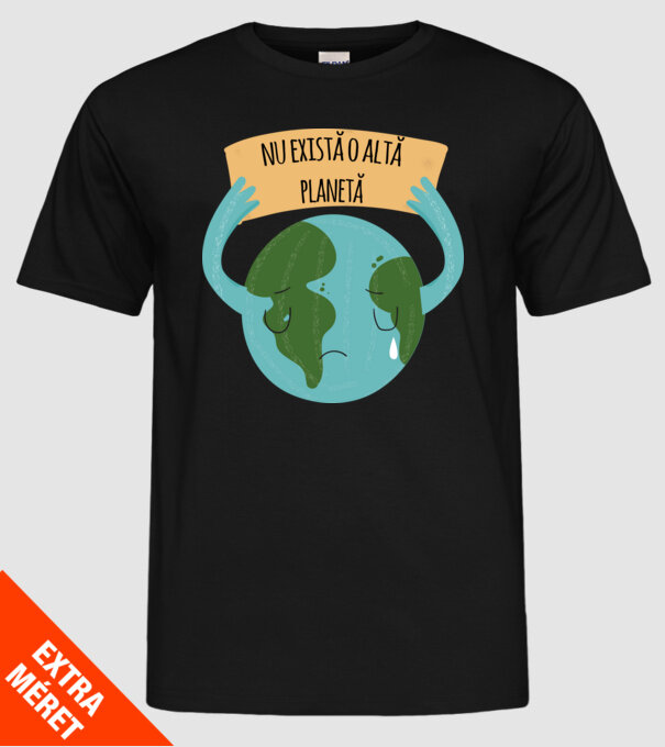 nu există o altă planetă model negru pe tricou