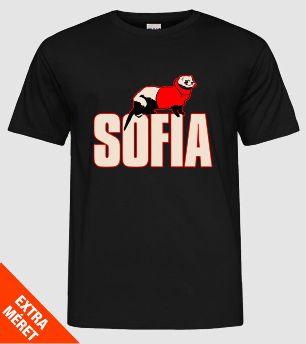 sofia la casa de papel model negru pe tricou