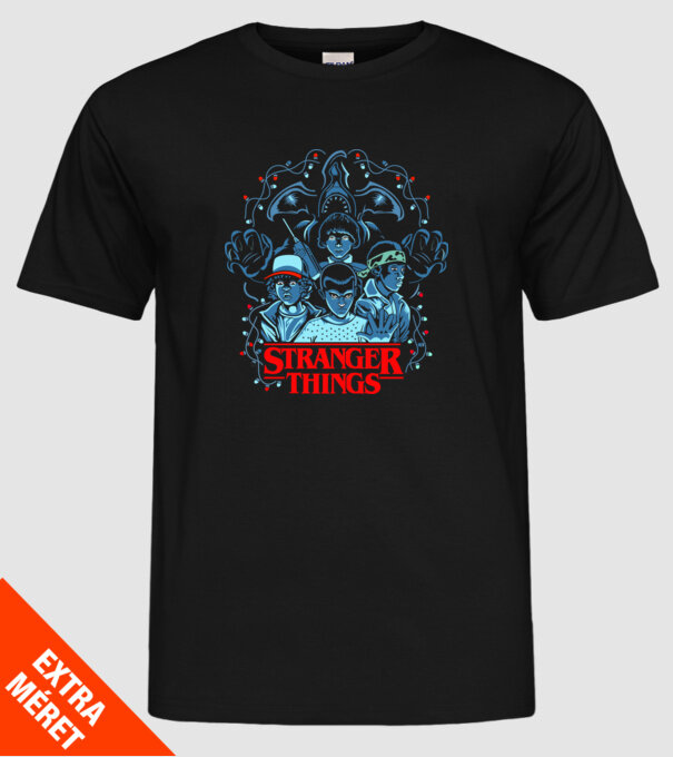 ST model negru pe tricou