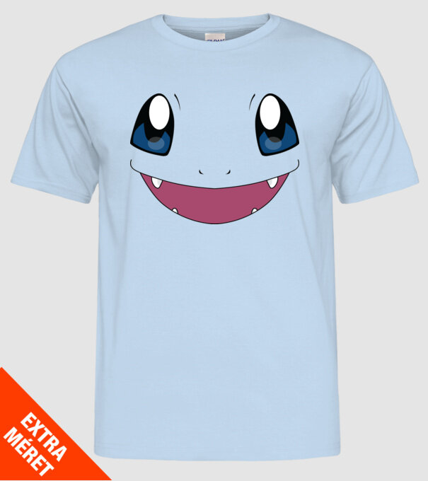 Charmander model albastru deschis pe tricou