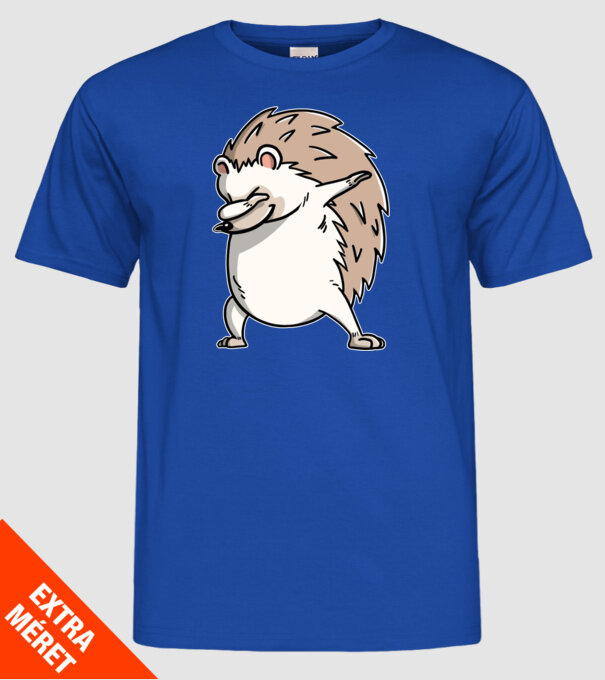 Arici DAB model albastru regal pe tricou