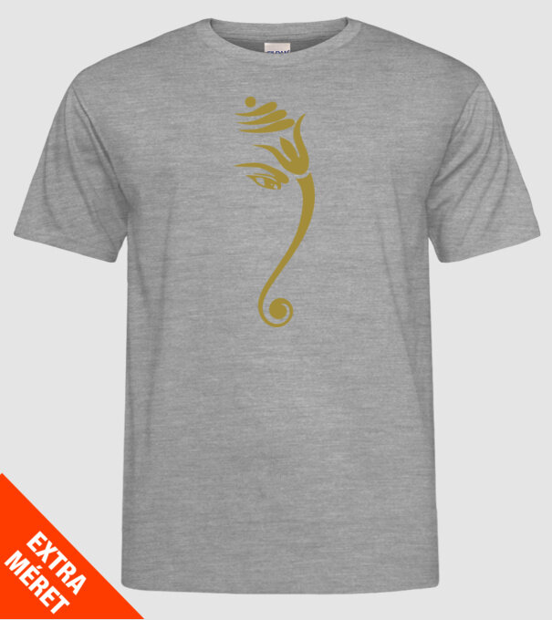 ganesha model gri pe tricou