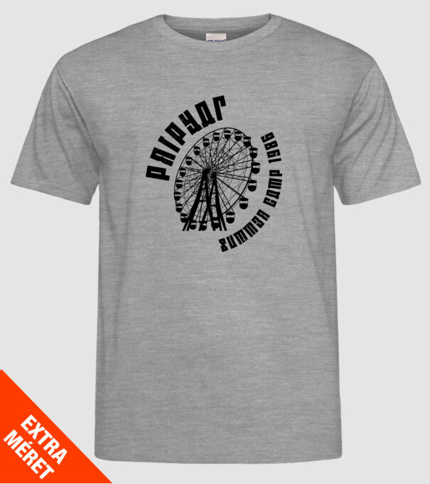 Prypiat summer camp model gri pe tricou