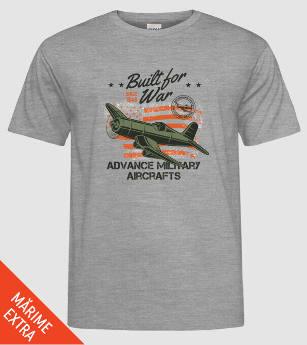 Avioane model gri pe tricou
