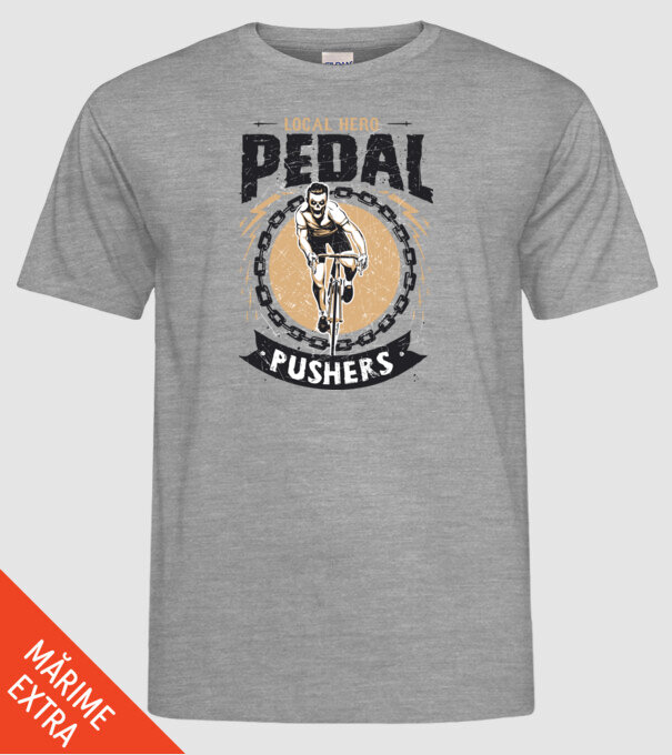 Pedal Pushers model gri pe tricou