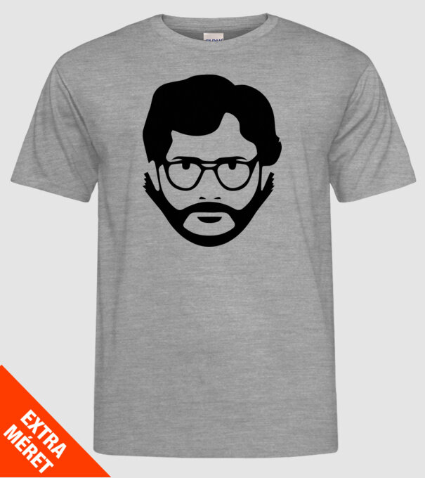 professor simple model gri pe tricou