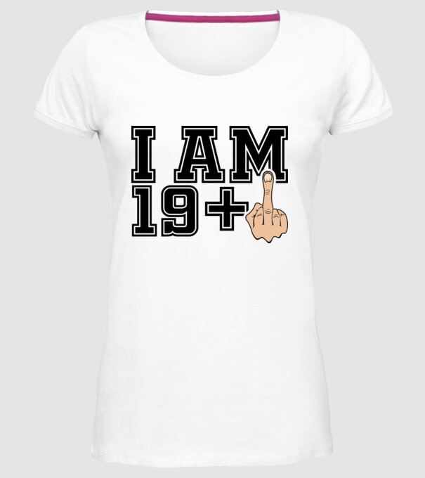 Funny Birthday I am 20 model alb pe tricou