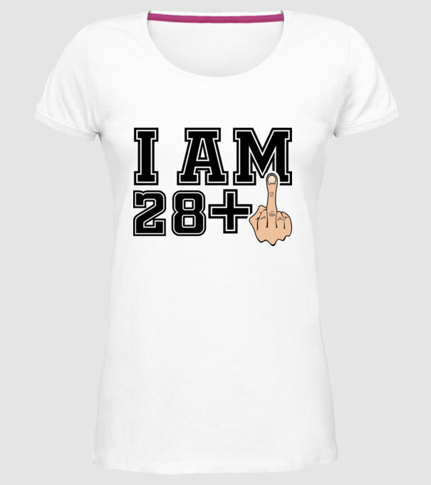 Funny Birthday I am 29 model alb pe tricou