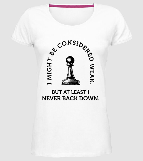 I might be considered weak lght model alb pe tricou