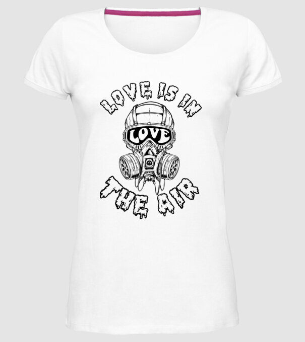 Love is in the air lght bck model alb pe tricou