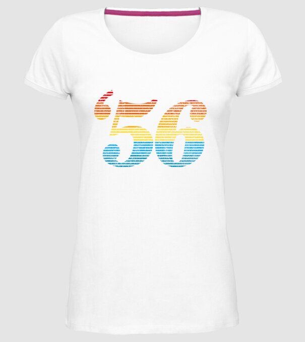 Retro Birthday 1956 model alb pe tricou