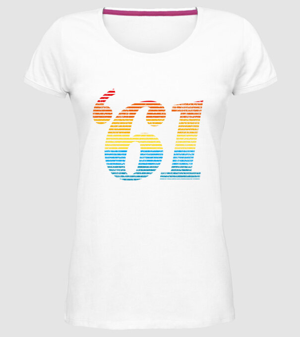Retro Birthday 1961 model alb pe tricou