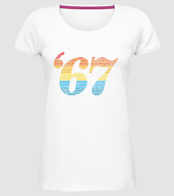 Retro Birthday 1967 model alb pe tricou