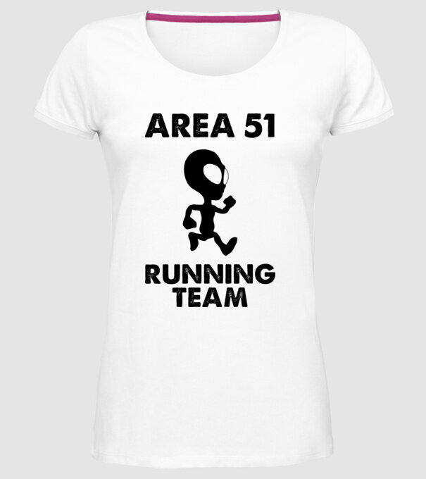 Storm area 51 running team black model alb pe tricou