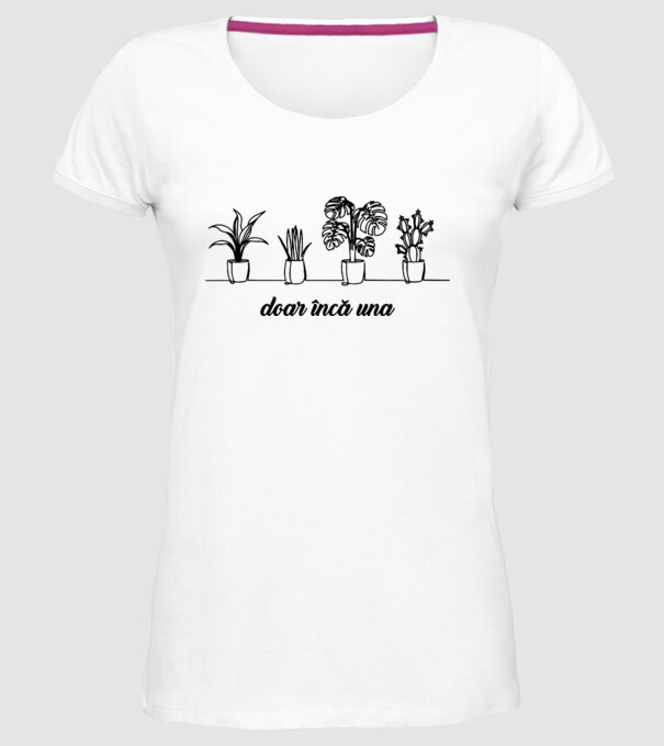 doar încă una model alb pe tricou