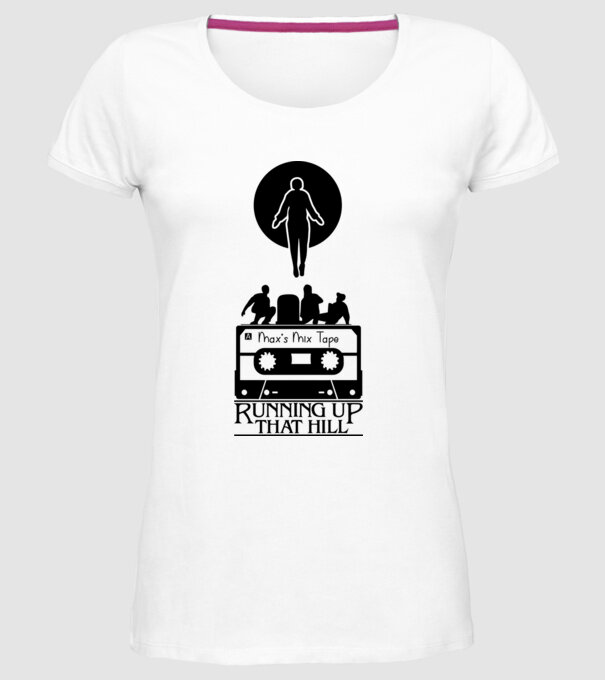 maxs mix tape stranger things model alb pe tricou