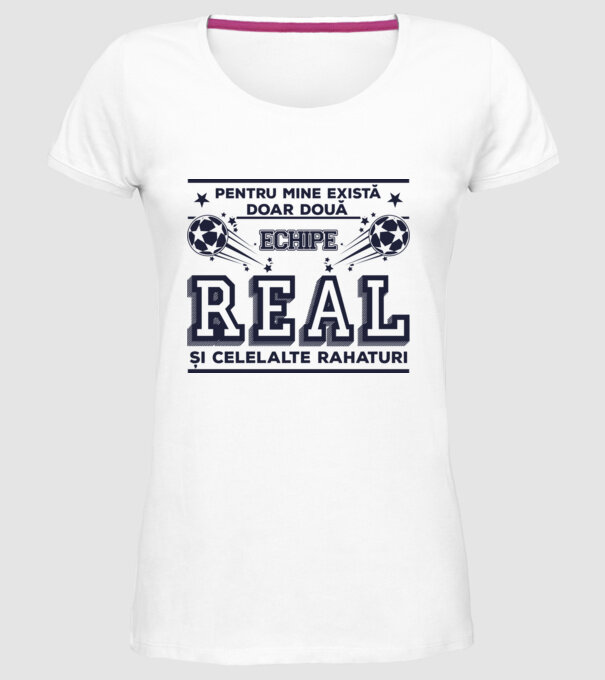 Pentru mine există doar două echipe, Real și celelalte rahaturi model alb pe tricou