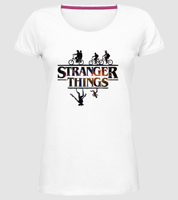 stranger things quote poster model alb pe tricou