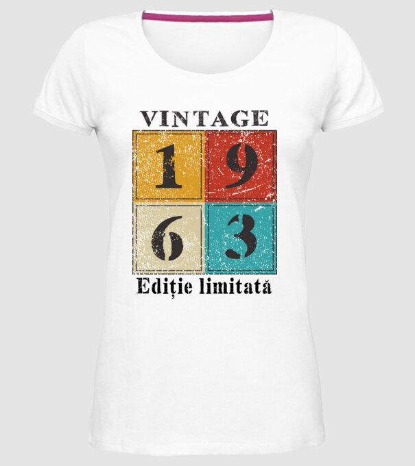1963 - Ediție limitată model alb pe tricou