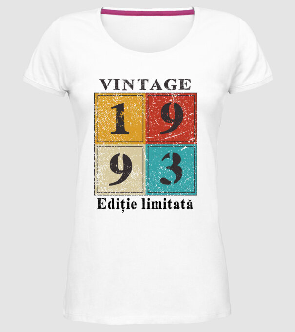 1993 - Ediție limitată model alb pe tricou