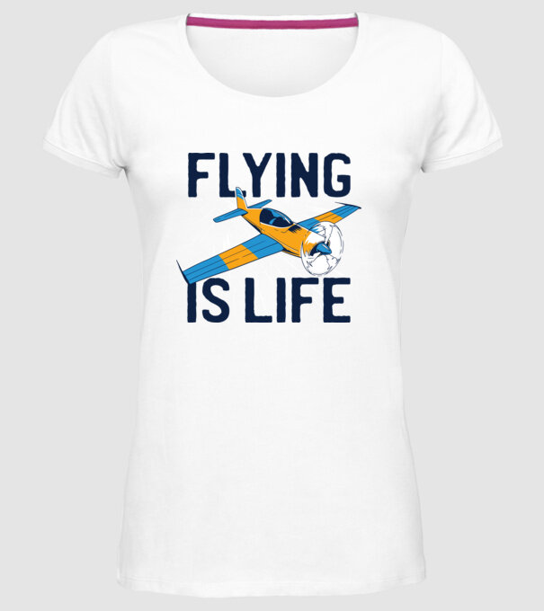Avioane model alb pe tricou