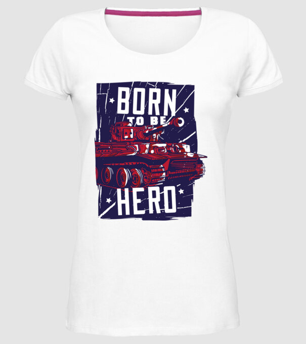 Tancuri model alb pe tricou