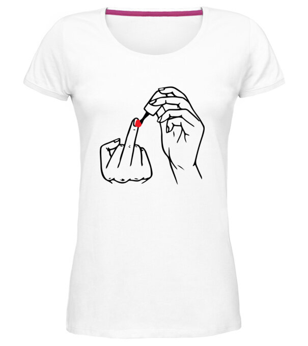  model  pe tricou