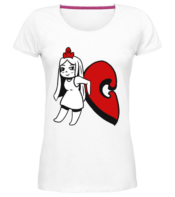  model  pe tricou