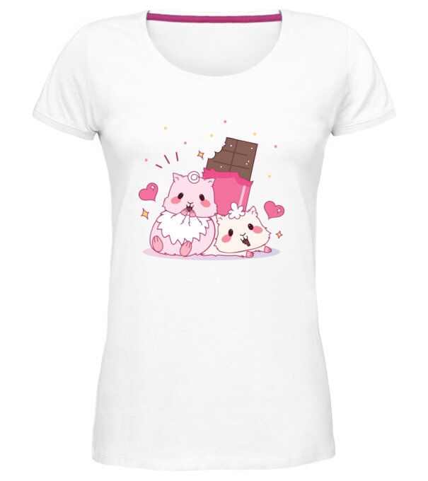  model  pe tricou