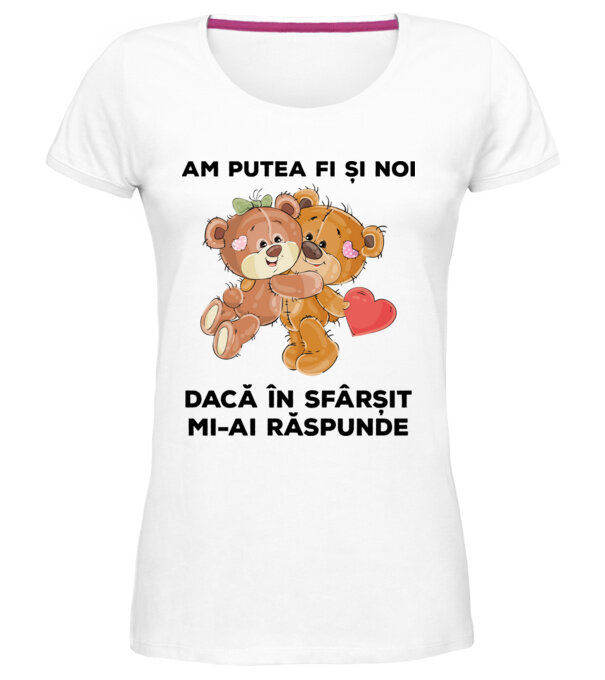  model  pe tricou