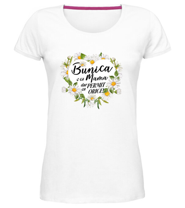  model  pe tricou