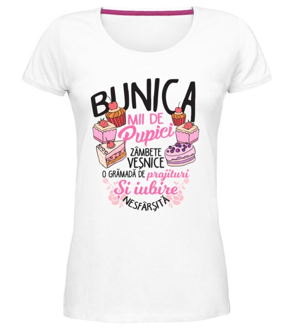  model  pe tricou