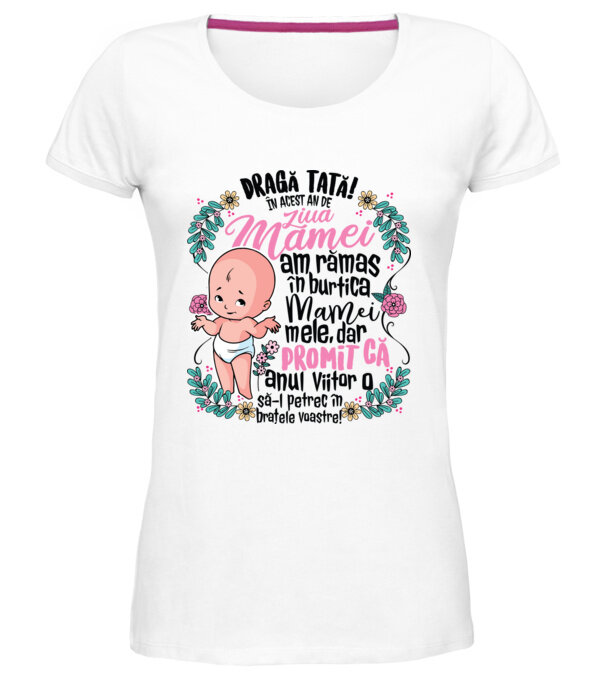  model  pe tricou
