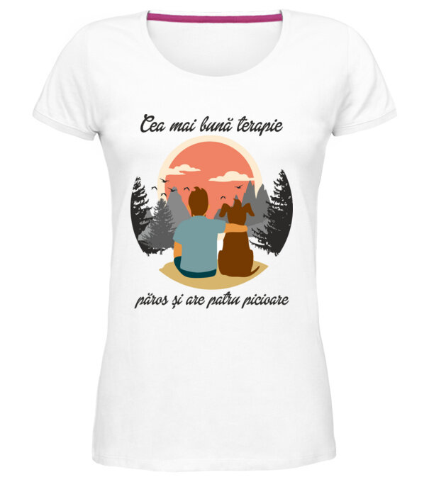  model  pe tricou