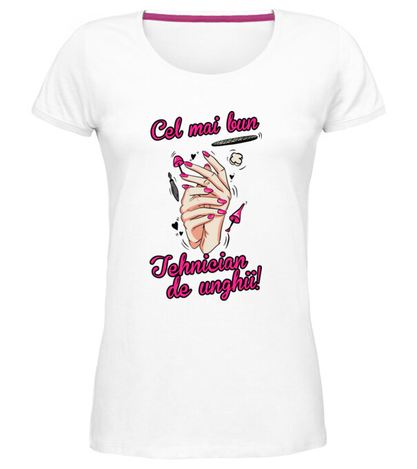  model  pe tricou