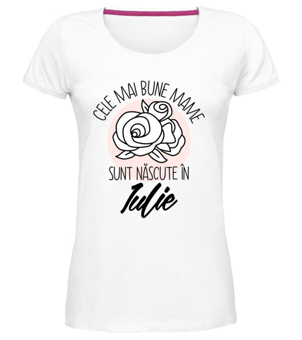  model  pe tricou