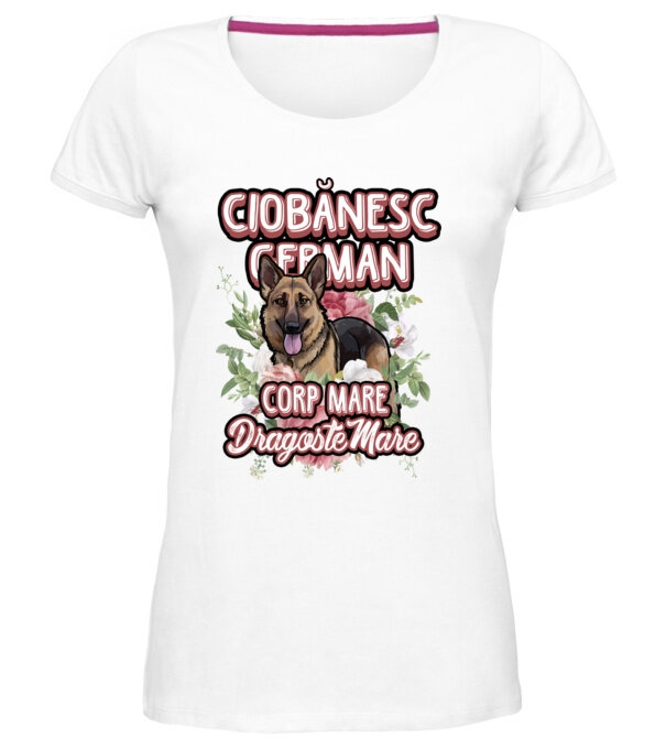  model  pe tricou
