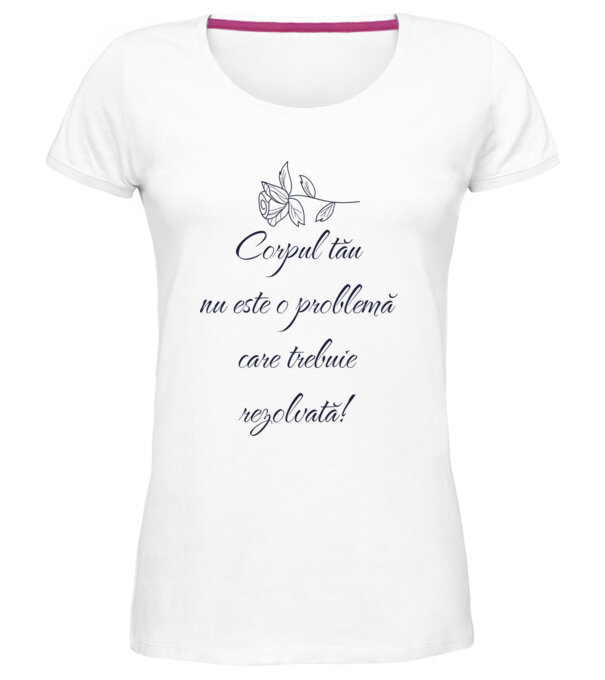  model  pe tricou