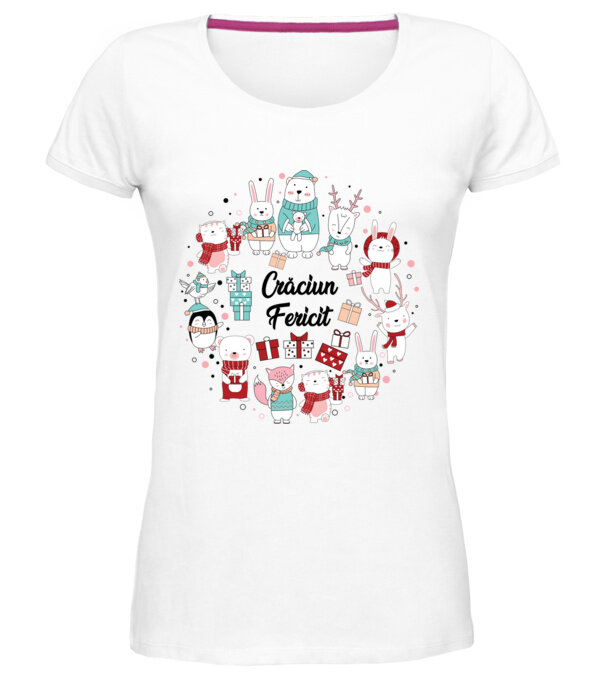  model  pe tricou