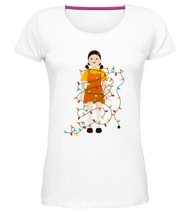  model  pe tricou