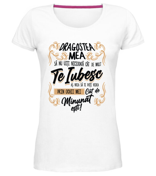  model  pe tricou