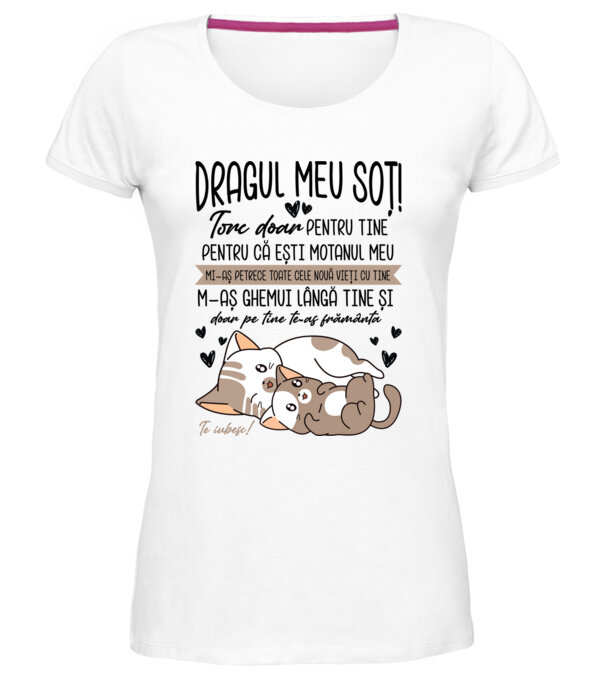  model  pe tricou