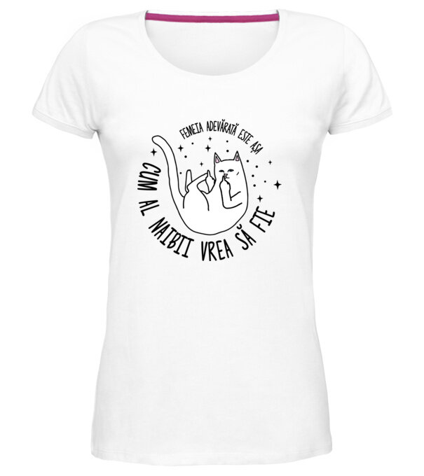  model  pe tricou