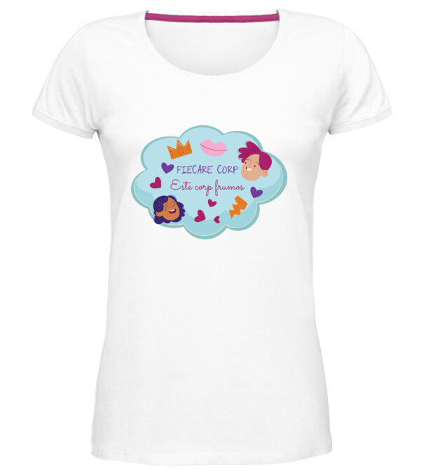  model  pe tricou