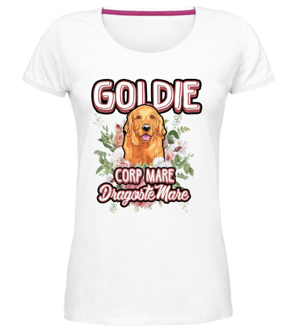  model  pe tricou