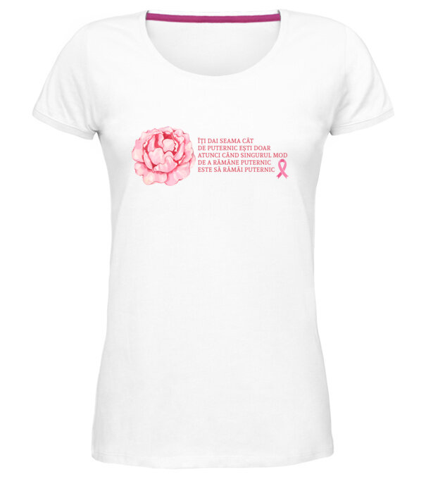  model  pe tricou