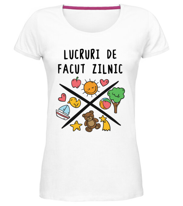  model  pe tricou